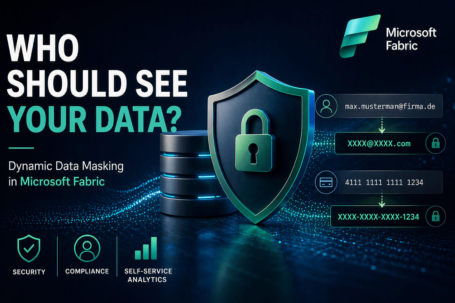 Dynamic Data Masking in Microsoft Fabric – Protecting Sensitive Data Without Complex Permission Models