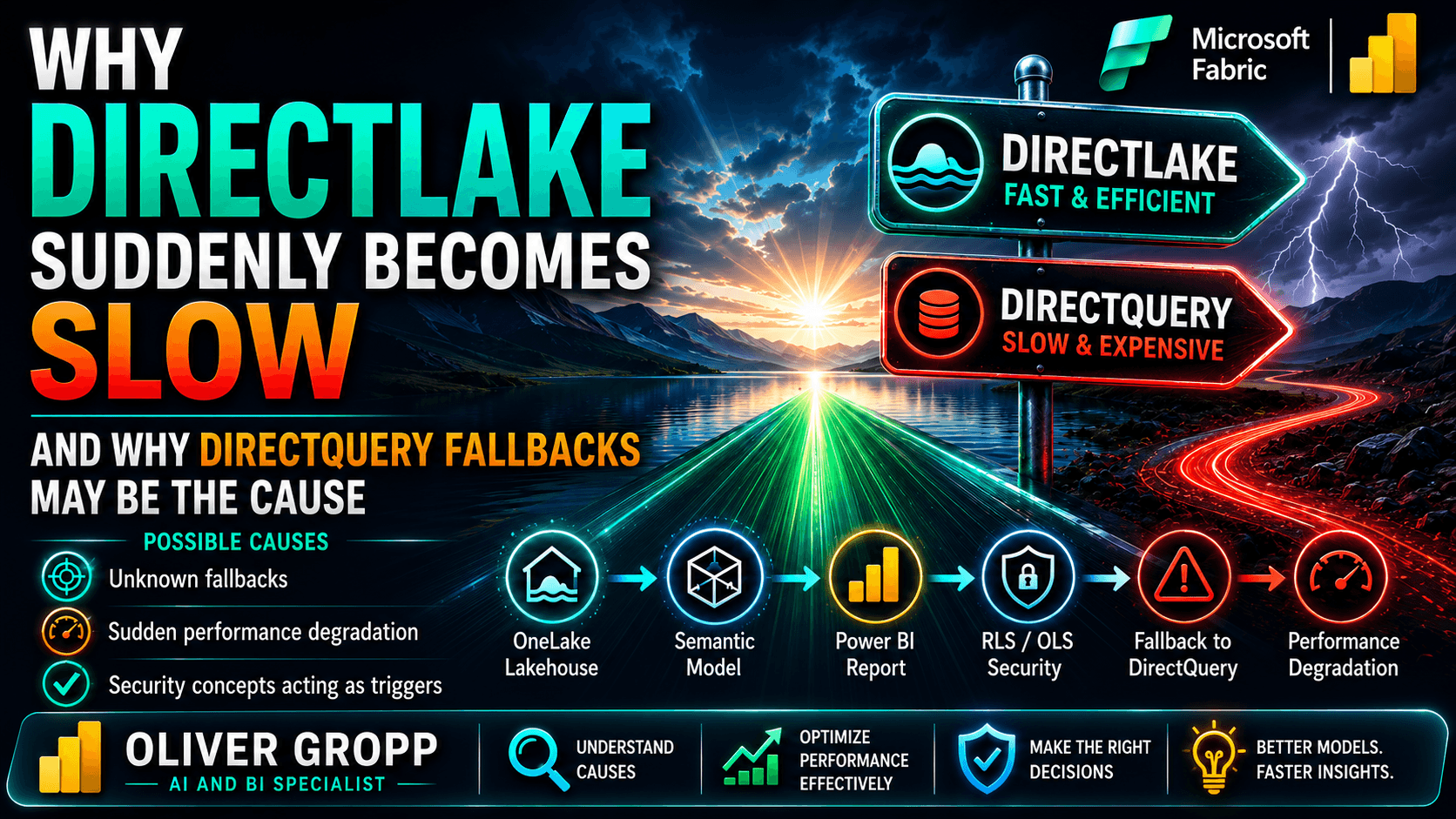 Why DirectLake Models Can Suddenly Become Slower